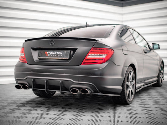 Maxton Design - Spoiler CAP Mercedes-Benz C Coupe Standard / AMG-Line C204