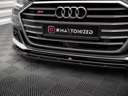 Maxton Design - FRONT SPLITTER V.1 AUDI S8 D5