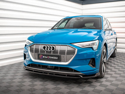 Maxton Design - FRONT SPLITTER V.2 AUDI E-TRON