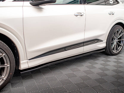Maxton Design - SIDE SKIRTS DIFFUSERS AUDI Q4 E-TRON SPORTBACK MK1