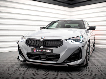 Maxton Design - FRONT SPLITTER V.3 BMW 2 COUPE M-PACK / M240I G42