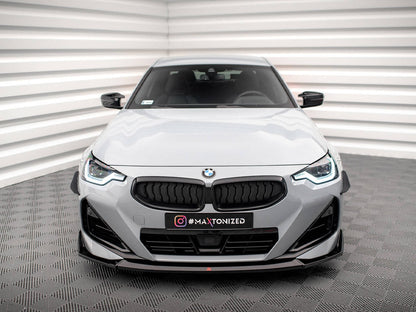 Maxton Design - FRONT SPLITTER V.3 BMW 2 COUPE M-PACK / M240I G42
