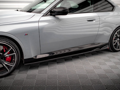 Maxton Design - SIDE SKIRTS DIFFUSERS V.1 BMW 2 COUPE M-PACK / M240I G42