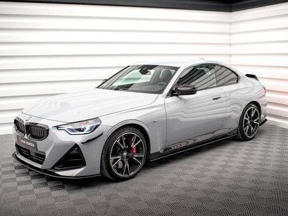 Maxton Design - STREET PRO SIDE SKIRTS DIFFUSERS BMW 2 COUPE M-PACK / M240I G42
