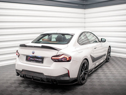 Maxton Design - REAR SIDE SPLITTERS V.2 BMW 2 COUPE M-PACK G42