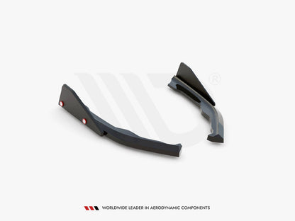 Maxton Design - REAR SIDE SPLITTERS V.2 + FLAPS BMW 2 COUPE M-PACK G42