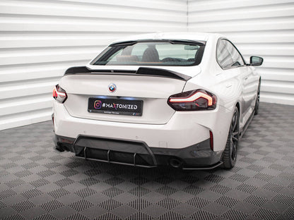 Maxton Design - STREET PRO REAR SIDE SPLITTERS BMW 2 COUPE M-PACK G42