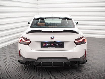 Maxton Design - STREET PRO REAR SIDE SPLITTERS + FLAPS BMW 2 COUPE M-PACK G42