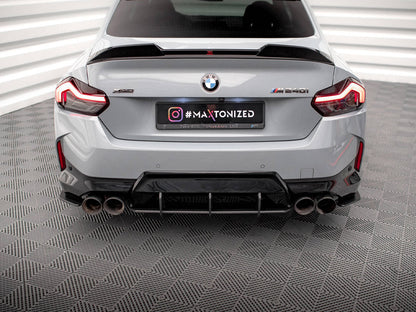 Maxton Design - STREET PRO REAR DIFFUSER BMW 2 COUPE M240I G42
