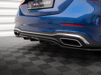 Maxton Design - CENTRAL REAR SPLITTER (VERTICAL BARS) MERCEDES C AMG-LINE W206