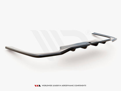 Maxton Design - CENTRAL REAR SPLITTER (VERTICAL BARS) MERCEDES C AMG-LINE W206