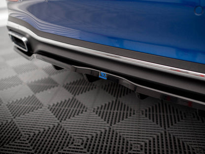 Maxton Design - CENTRAL REAR SPLITTER (VERTICAL BARS) MERCEDES C AMG-LINE W206