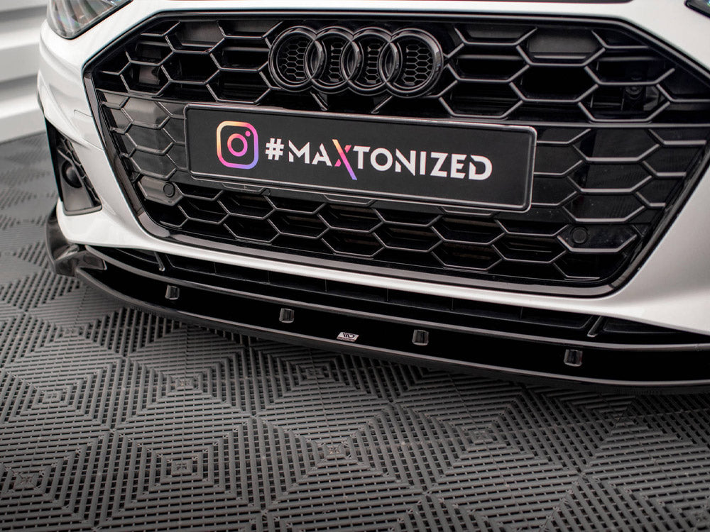Maxton Design - FRONT SPLITTER V.1 AUDI A4 S-LINE / S4 B9 FACELIFT
