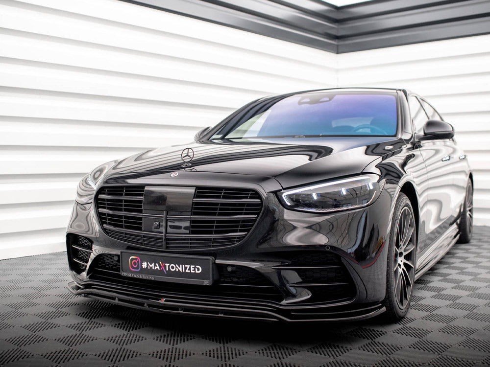 Maxton Design - FRONT SPLITTER MERCEDES S AMG-LINE W223