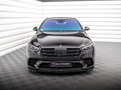 Maxton Design - FRONT SPLITTER MERCEDES S AMG-LINE W223