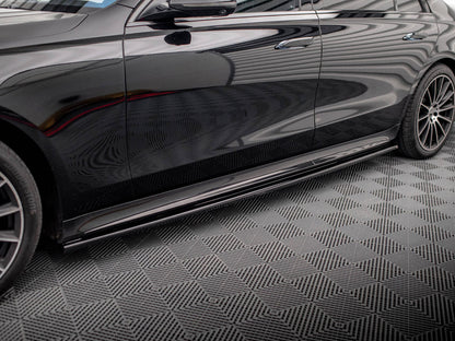 Maxton Design - SIDE SKIRTS DIFFUSERS MERCEDES S LONG AMG-LINE V223