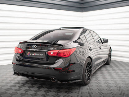 Maxton Design - REAR SIDE SPLITTERS INFINITI Q50 S MK1