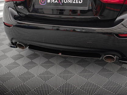 Maxton Design - CENTRAL REAR SPLITTER INFINITI Q50 S MK1