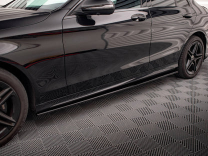 Maxton Design - Side Skirts Diffusers Mercedes-Benz C43 / C AMG-Line Sedan / Estate W205 / S205 Facelift