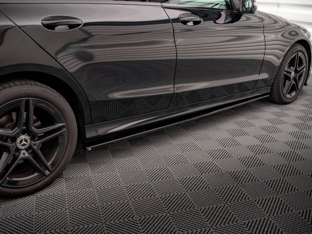 Maxton Design - Side Skirts Diffusers Mercedes-Benz C43 / C AMG-Line Sedan / Estate W205 / S205 Facelift