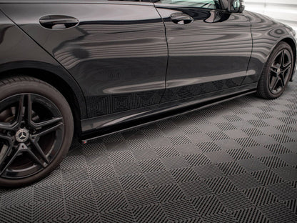 Maxton Design - Side Skirts Diffusers Mercedes-Benz C43 / C AMG-Line Sedan / Estate W205 / S205 Facelift