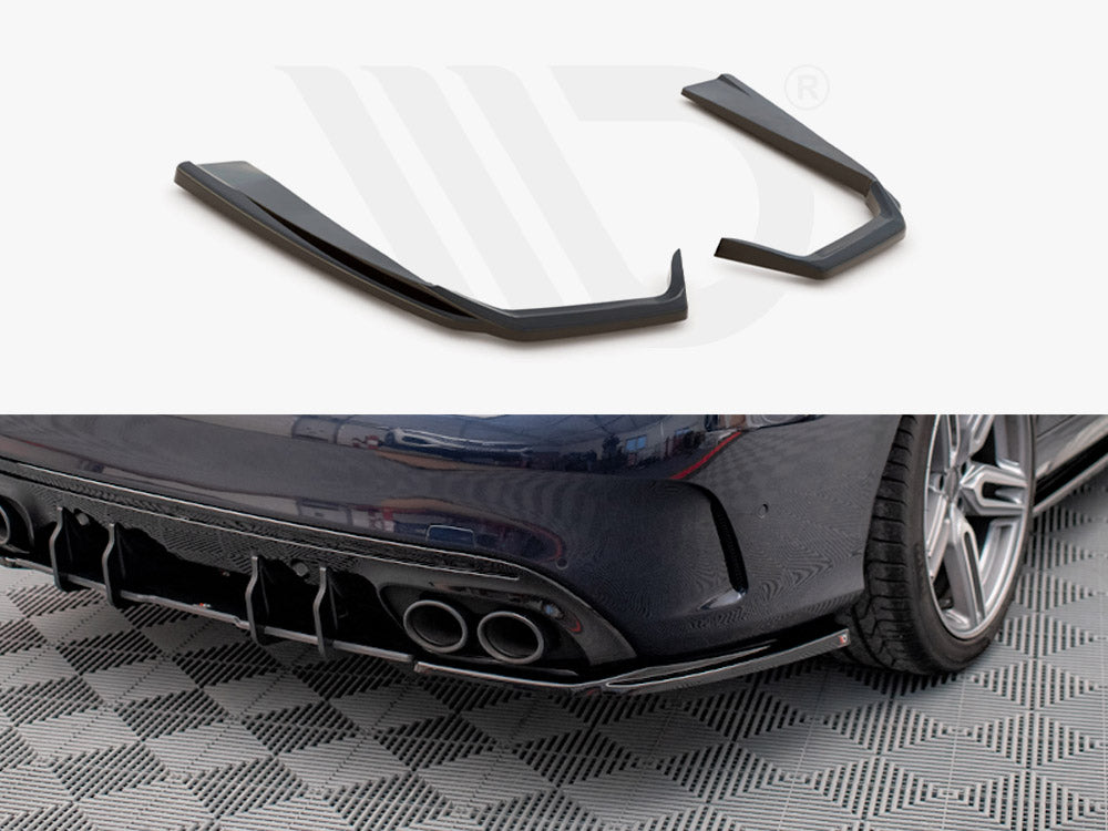 Maxton Design - Rear Side Splitters Mercedes-AMG C43 Sedan / Estate W205 / S205 Facelift