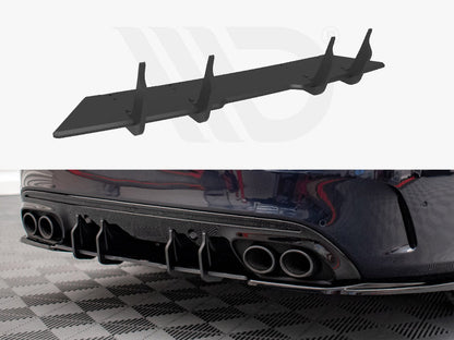 Maxton Design - Street PRO Rear Diffuser Mercedes-AMG C43 Sedan / Estate W205 / S205 Facelift