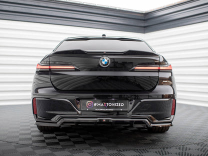 Maxton Design - CENTRAL REAR SPLITTER (VERTICAL BARS) BMW 7 M-PACK G70