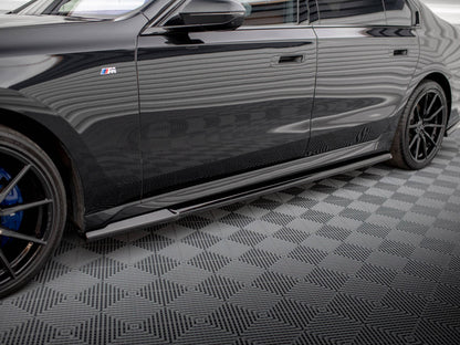 Maxton Design - Side Skirt Diffusers V.1 BMW 740d xDrive M-pack / 740i xDrive M-Pack G70