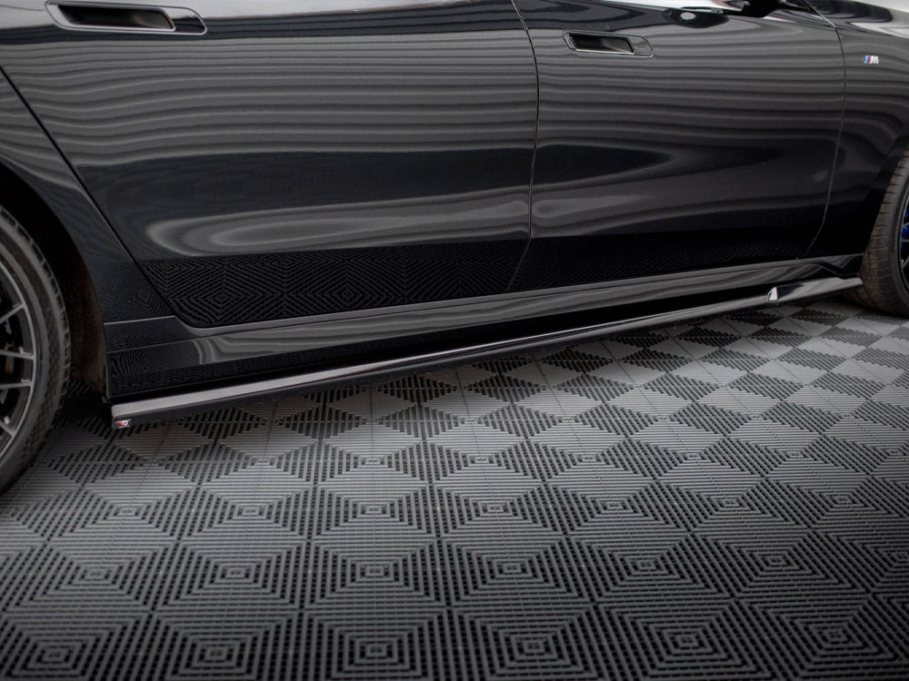Maxton Design - Side Skirt Diffusers V.1 BMW 740d xDrive M-pack / 740i xDrive M-Pack G70
