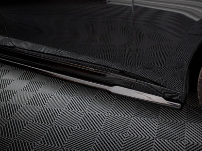 Maxton Design - Side Skirt Diffusers V.1 BMW 740d xDrive M-pack / 740i xDrive M-Pack G70