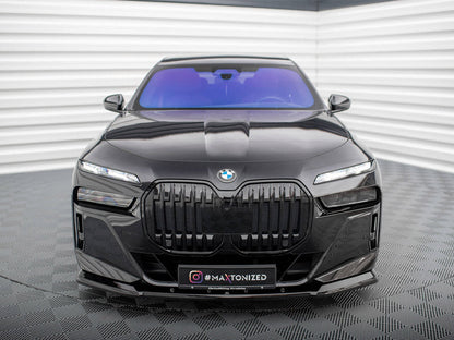 Maxton Design - FRONT SPLITTER V.1 BMW 7 M-PACK / M760E G70