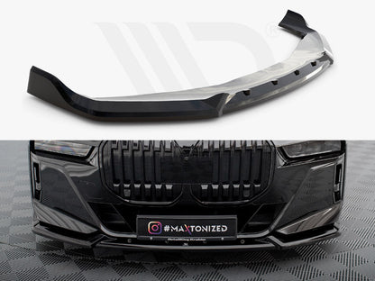 Maxton Design - FRONT SPLITTER V.2 BMW 7 M-PACK / M760E G70