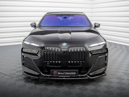 Maxton Design - FRONT SPLITTER V.2 BMW 7 M-PACK / M760E G70
