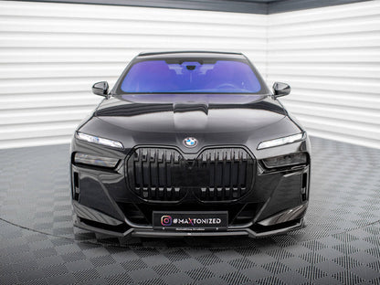 Maxton Design - FRONT SPLITTER V.3 BMW 7 M-PACK / M760E G70