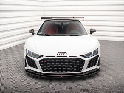 Maxton Design - FRONT SPLITTER V.2 AUDI R8 MK2 FACELIFT