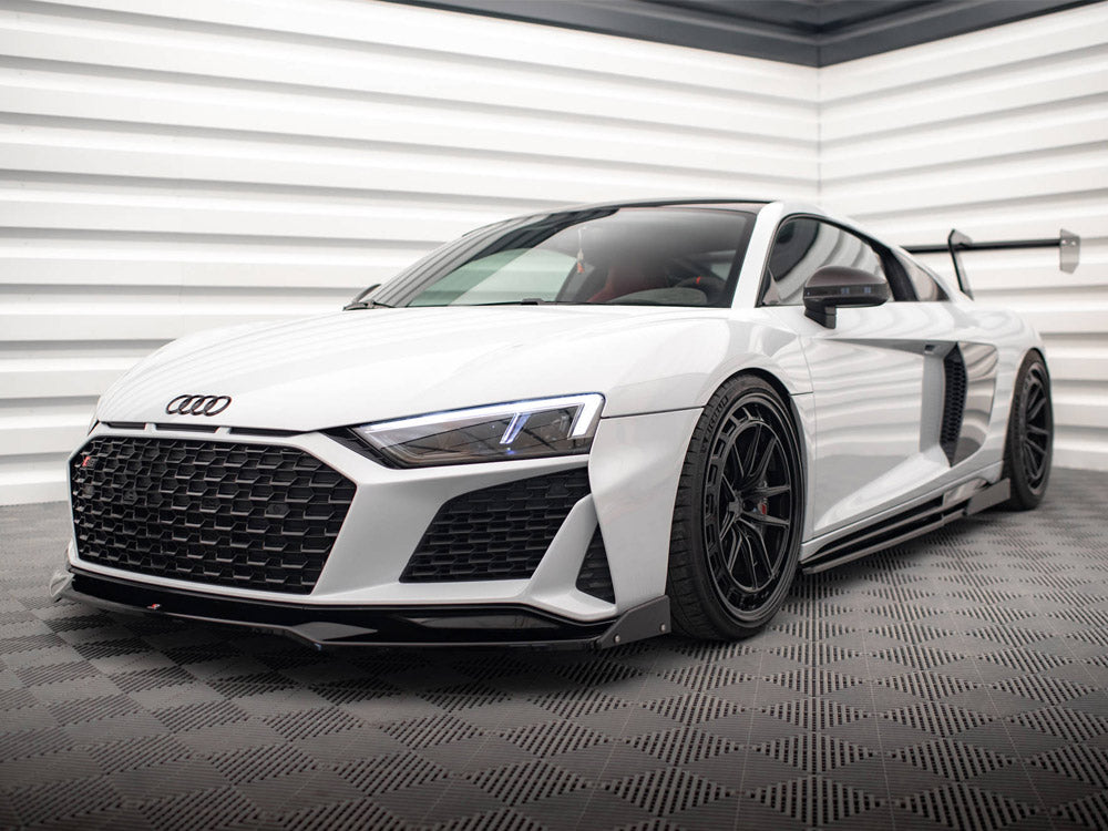 Maxton Design - FRONT SPLITTER V.3 + FLAPS AUDI R8 MK2 FACELIFT