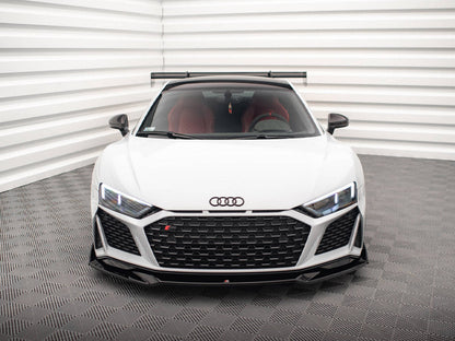 Maxton Design - FRONT SPLITTER V.3 + FLAPS AUDI R8 MK2 FACELIFT