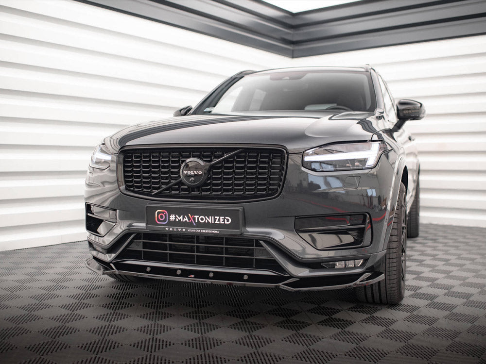 Maxton Design - FRONT SPLITTER V.1 VOLVO XC90 R-DESIGN MK2 FACELIFT