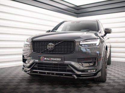 Maxton Design - FRONT SPLITTER V.2 VOLVO XC90 R-DESIGN MK2 FACELIFT