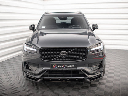 Maxton Design - FRONT SPLITTER V.2 VOLVO XC90 R-DESIGN MK2 FACELIFT