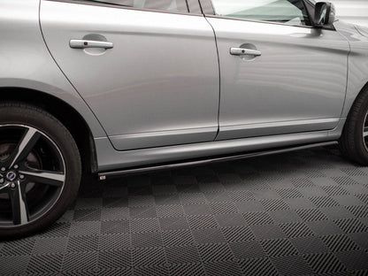 Maxton Design - SIDE SKIRTS DIFFUSERS VOLVO XC60 R-DESIGN MK1 FACELIFT