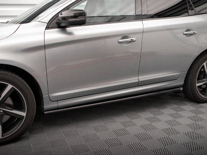 Maxton Design - SIDE SKIRTS DIFFUSERS VOLVO XC60 R-DESIGN MK1 FACELIFT