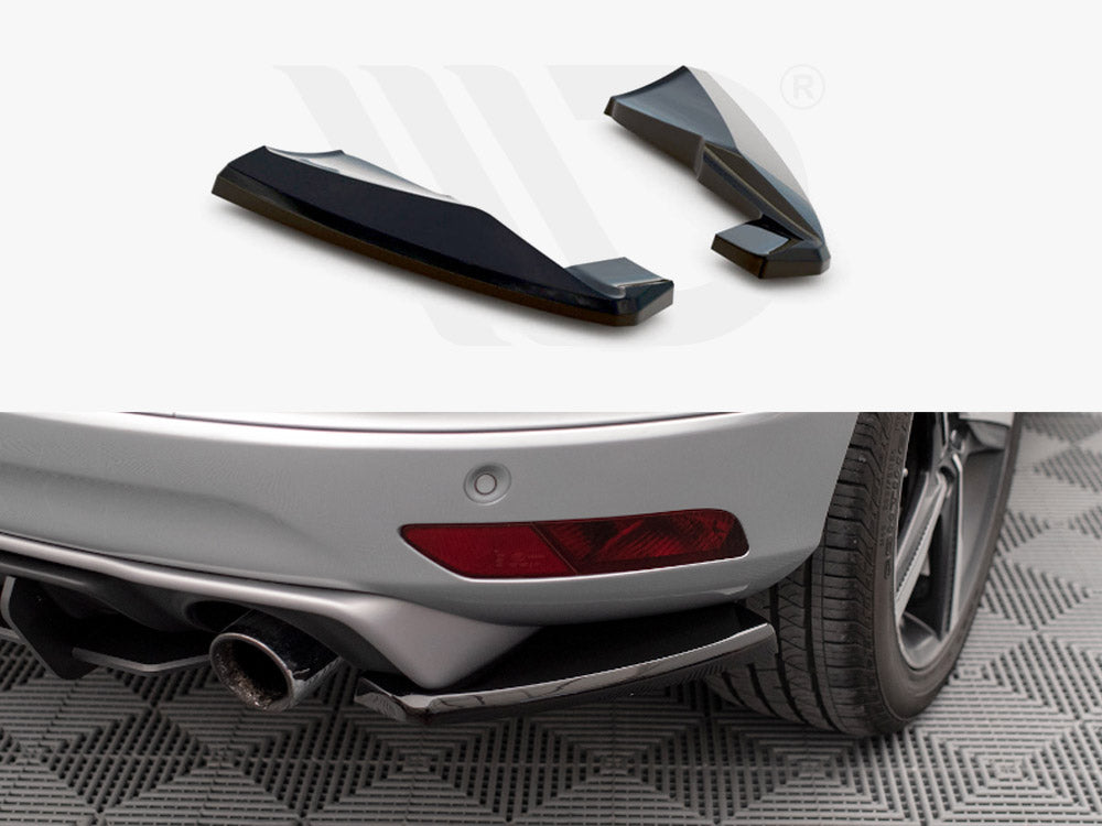Maxton Design - REAR SIDE SPLITTERS VOLVO XC60 R-DESIGN MK1 FACELIFT
