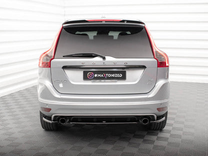 Maxton Design - CENTRAL REAR SPLITTER VOLVO XC60 R-DESIGN MK1 FACELIFT