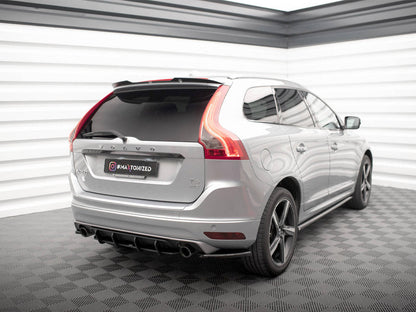 Maxton Design - STREET PRO REAR DIFFUSER VOLVO XC60 R-DESIGN MK1 FACELIFT