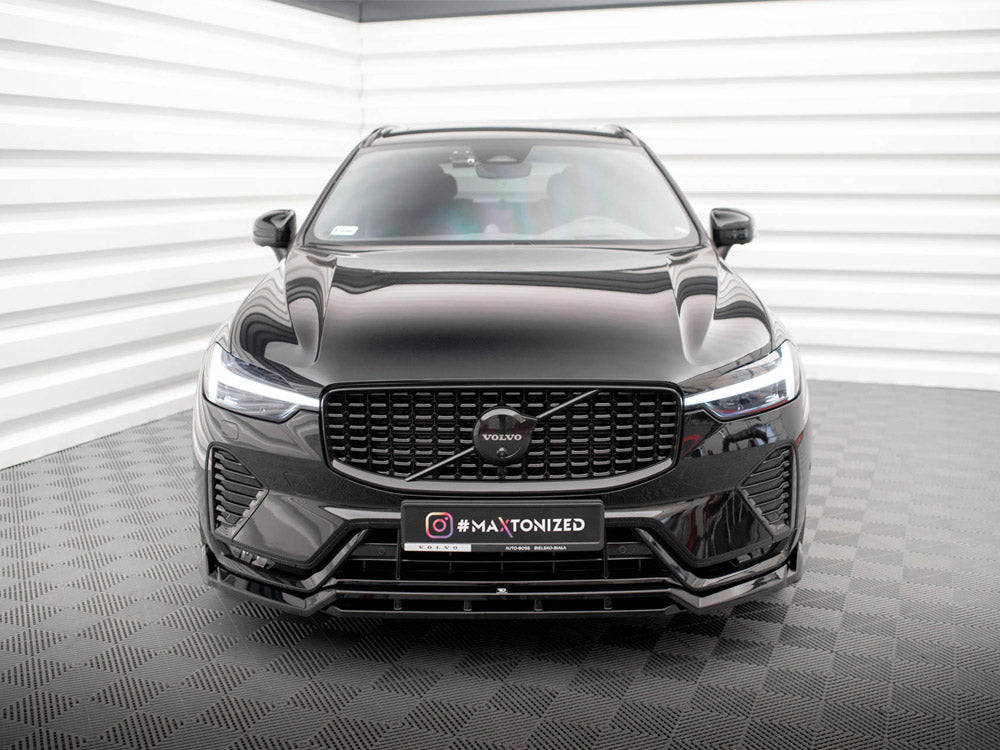 Maxton Design - FRONT SPLITTER VOLVO XC60 R-DESIGN MK2 FACELIFT