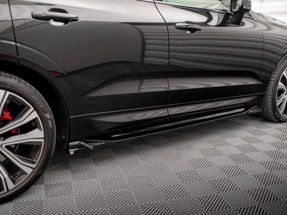 Maxton Design - SIDE SKIRTS DIFFUSERS VOLVO XC60 R-DESIGN MK2 FACELIFT