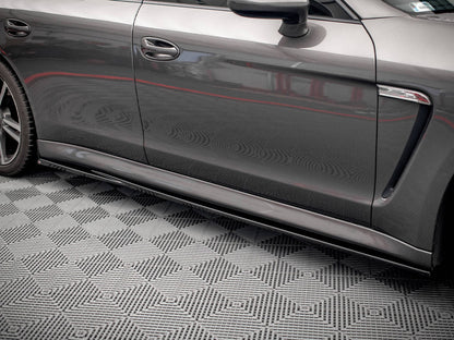 Maxton Design - SIDE SKIRTS DIFFUSERS V.1 PORSCHE PANAMERA / PANAMERA DIESEL / PANAMERA TURBO 970