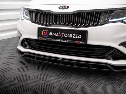 Maxton Design - FRONT SPLITTER V.1 KIA OPTIMA MK4 FACELIFT